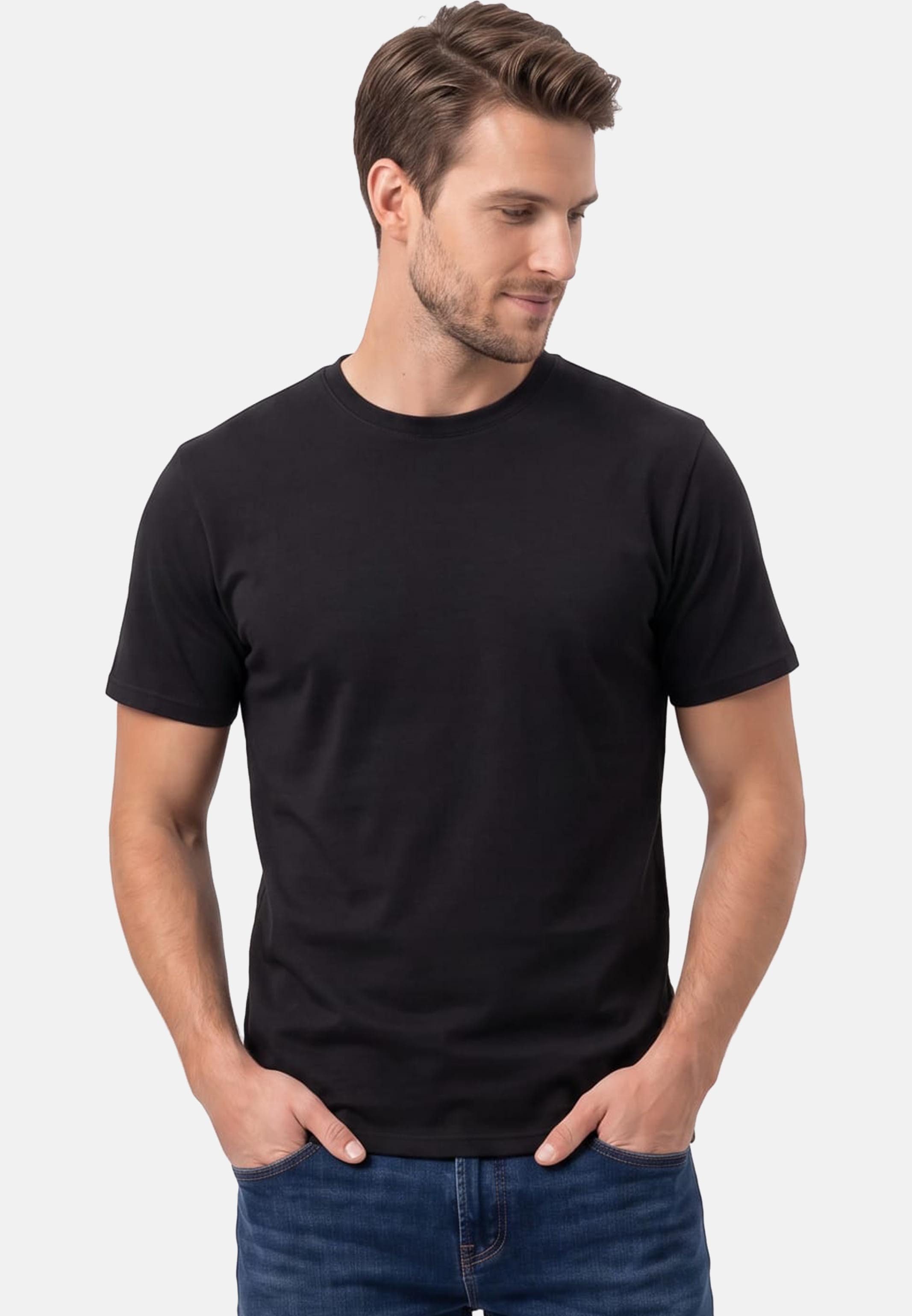 ONLY & SONS T-Shirt 3er Pack Caspian (Spar-Set, 3-tlg) T-Shirt - Baumwolle - Blickdicht - Elastisches Material