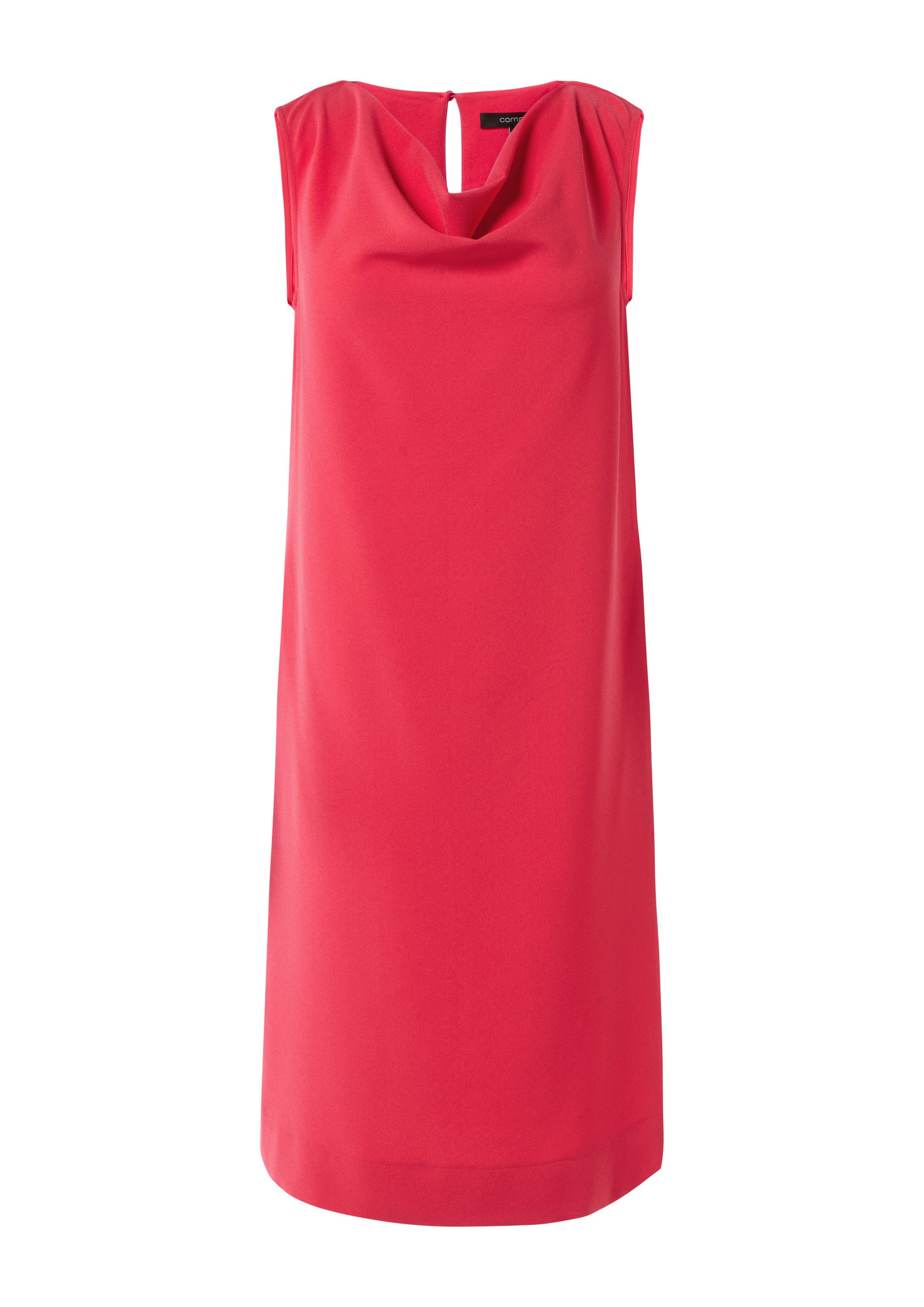 comma Minikleid Kleid Kurzes Kleid mit Crêpestruktur