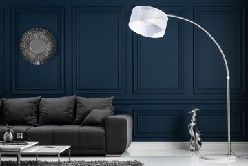 riess-ambiente Bogenlampe EXTENSO 230cm weiß, ohne Leuchtmittel, Wohnzimmer · Metall · verstellbar · Modern Design