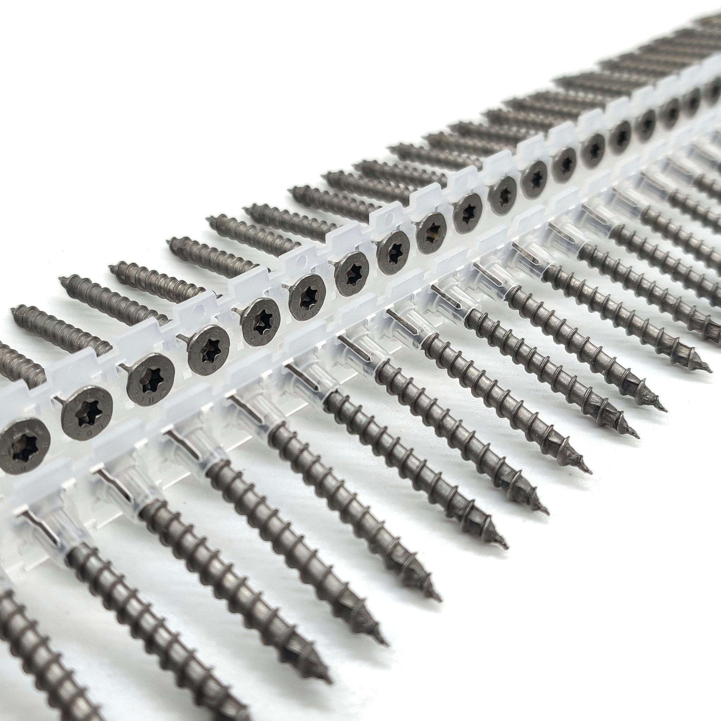 adunox Holzbauschraube HECO-TOPIX®-plus Variables Vollgewinde Edelstahl A2 1.4567 TX20, (500 St)