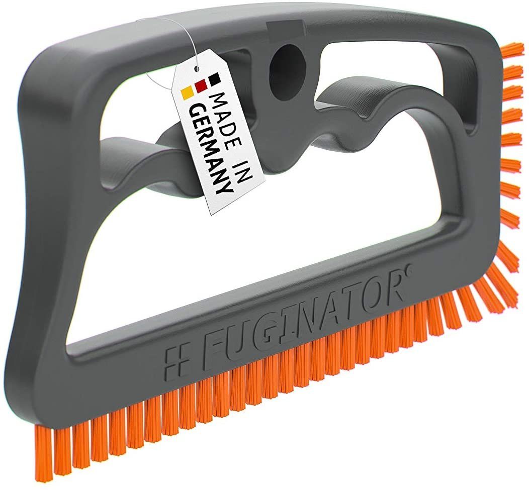 Fuginator Fugenbürste FUGINATOR® Fugenbürste grau/orange, (1-tlg)