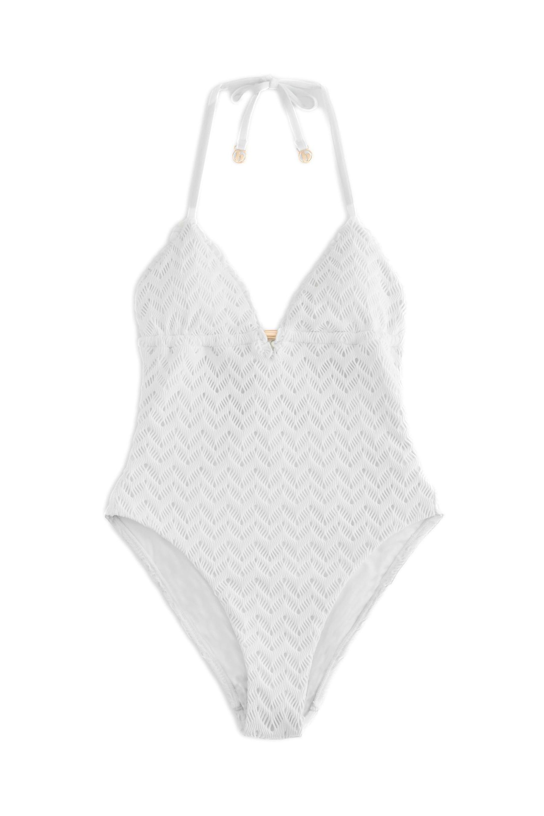 B by Ted Baker Badeanzug B By Ted Baker bauchformender Dekolleté-Badeanzug (1-St)