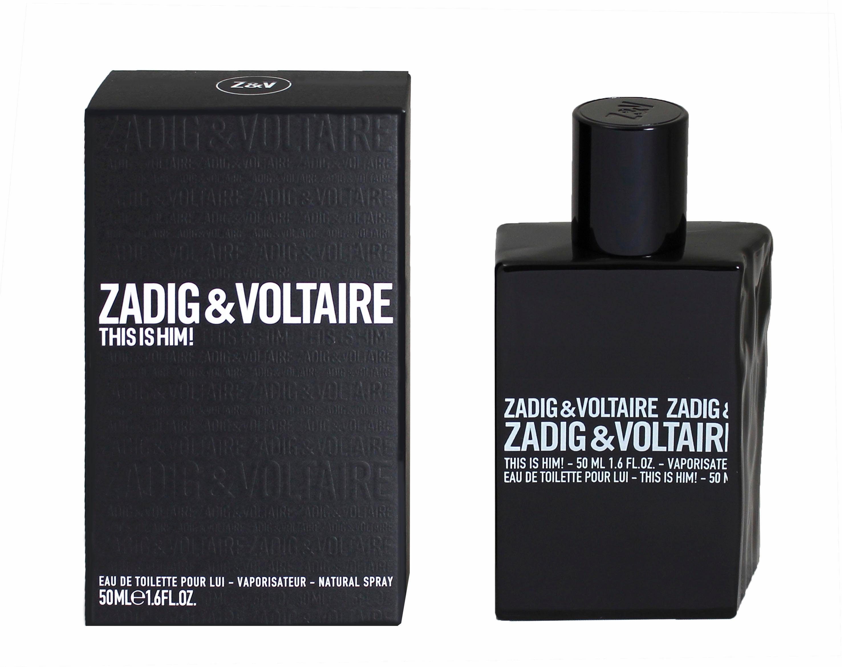 ZADIG & VOLTAIRE Eau de Toilette This is Him!, mit verführerischer Kopfnote