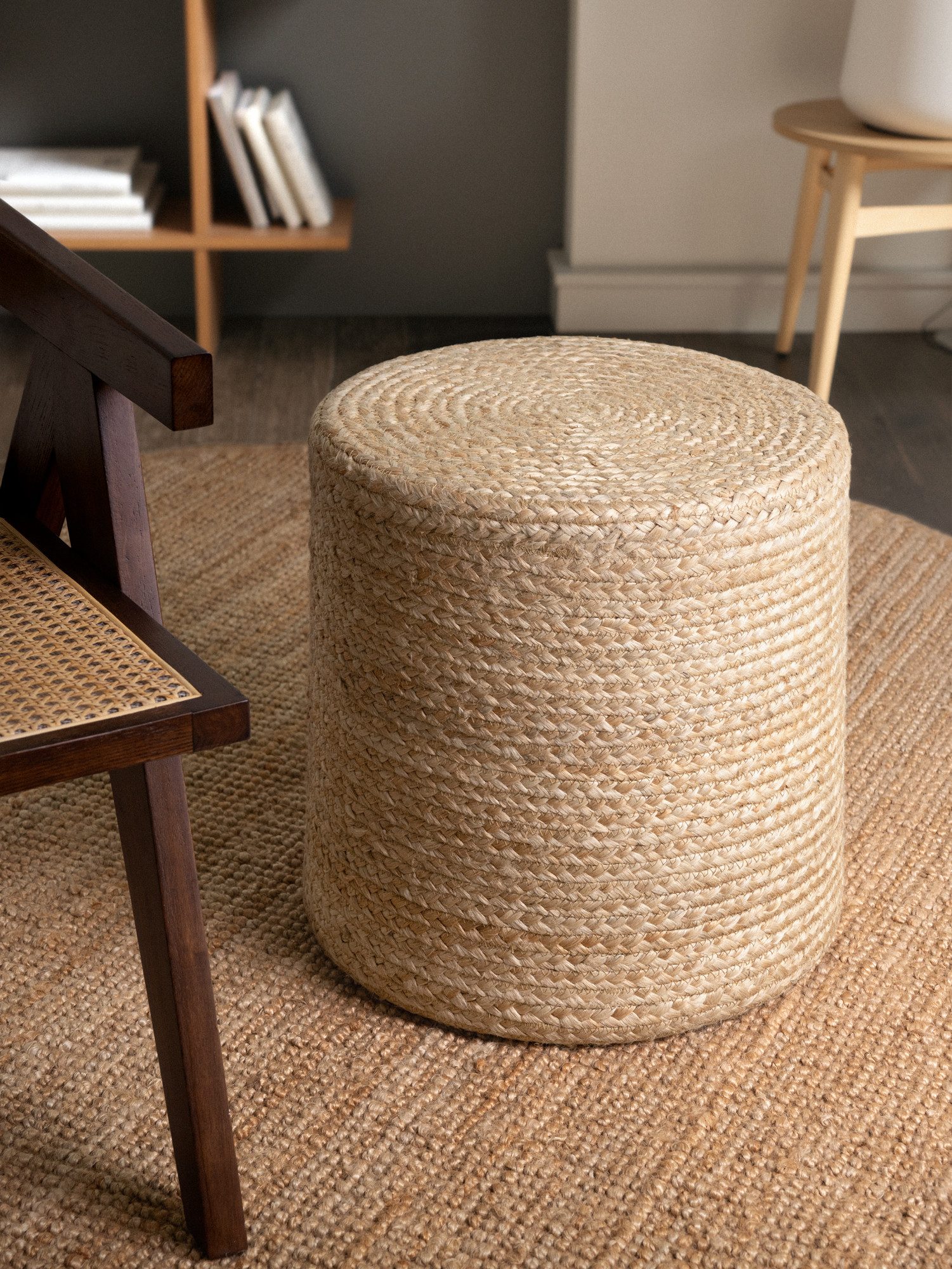 HANSE Home Pouf Jutta, Jute (1-St), günstig online kaufen
