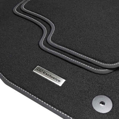 tuning-art Auto-Fußmatten BEL146 Automatten Set passgenau für BMW X5 F15 X6 F16 2013/2014-