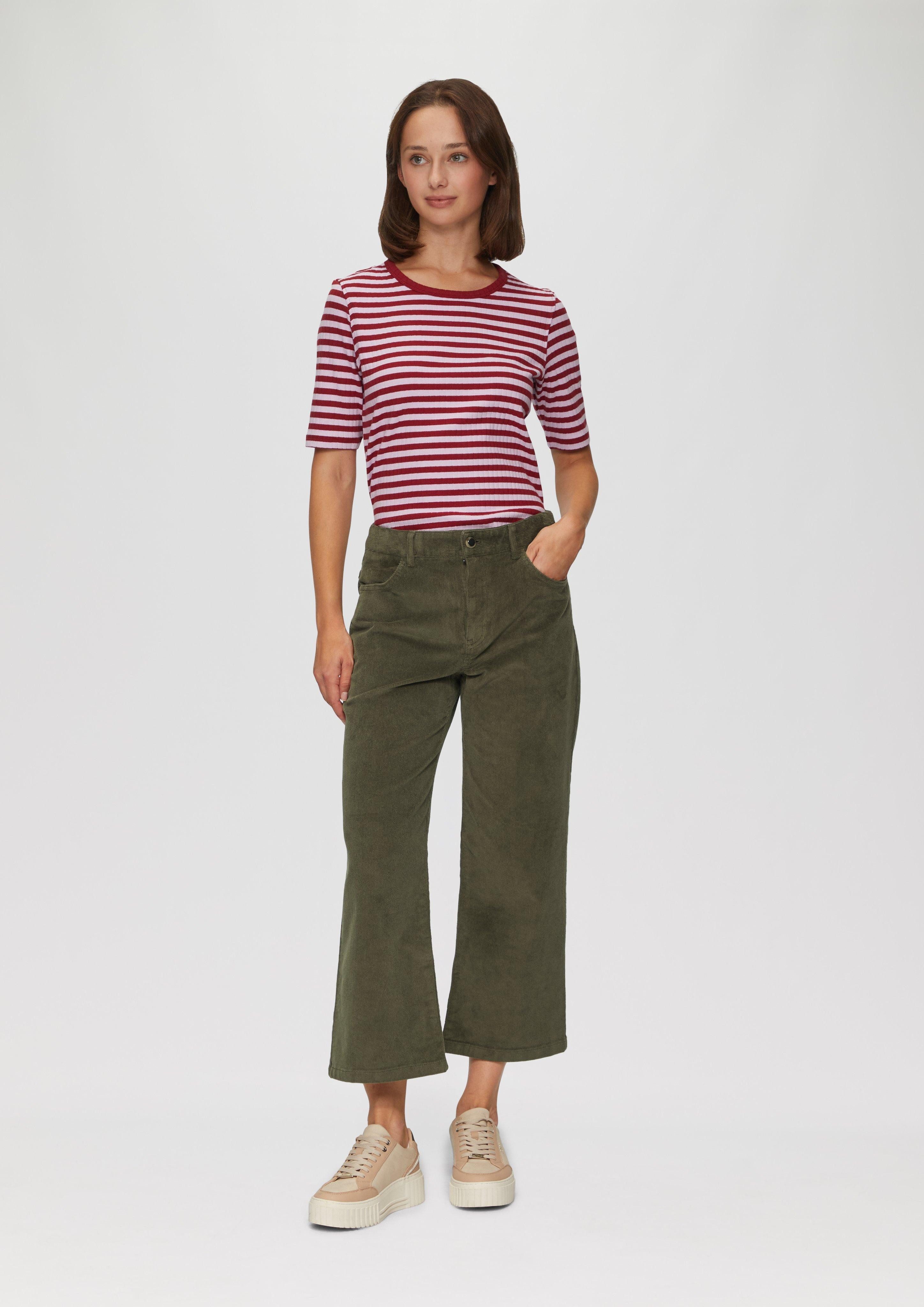 s.Oliver 3/4-Hose Elastische Culotte aus Cord günstig online kaufen