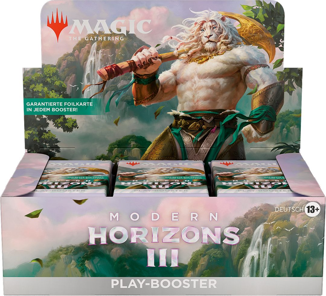 Magic the Gathering Sammelkarte Modern Horizon 3 Play Booster Display Deutsch, Enthält 36 Play Booster Packs