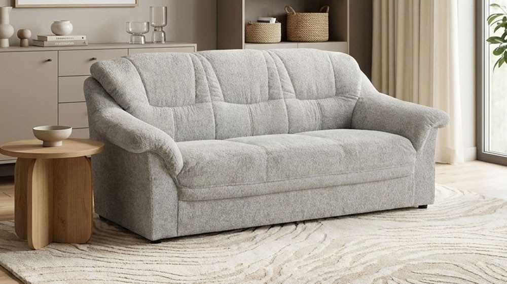 OTTO home 3-Sitzer Nyborrg 184 cm breit, pflegeleicht, formschön, stabil, aus haustierfreundlichem Pet Friendly Bezug