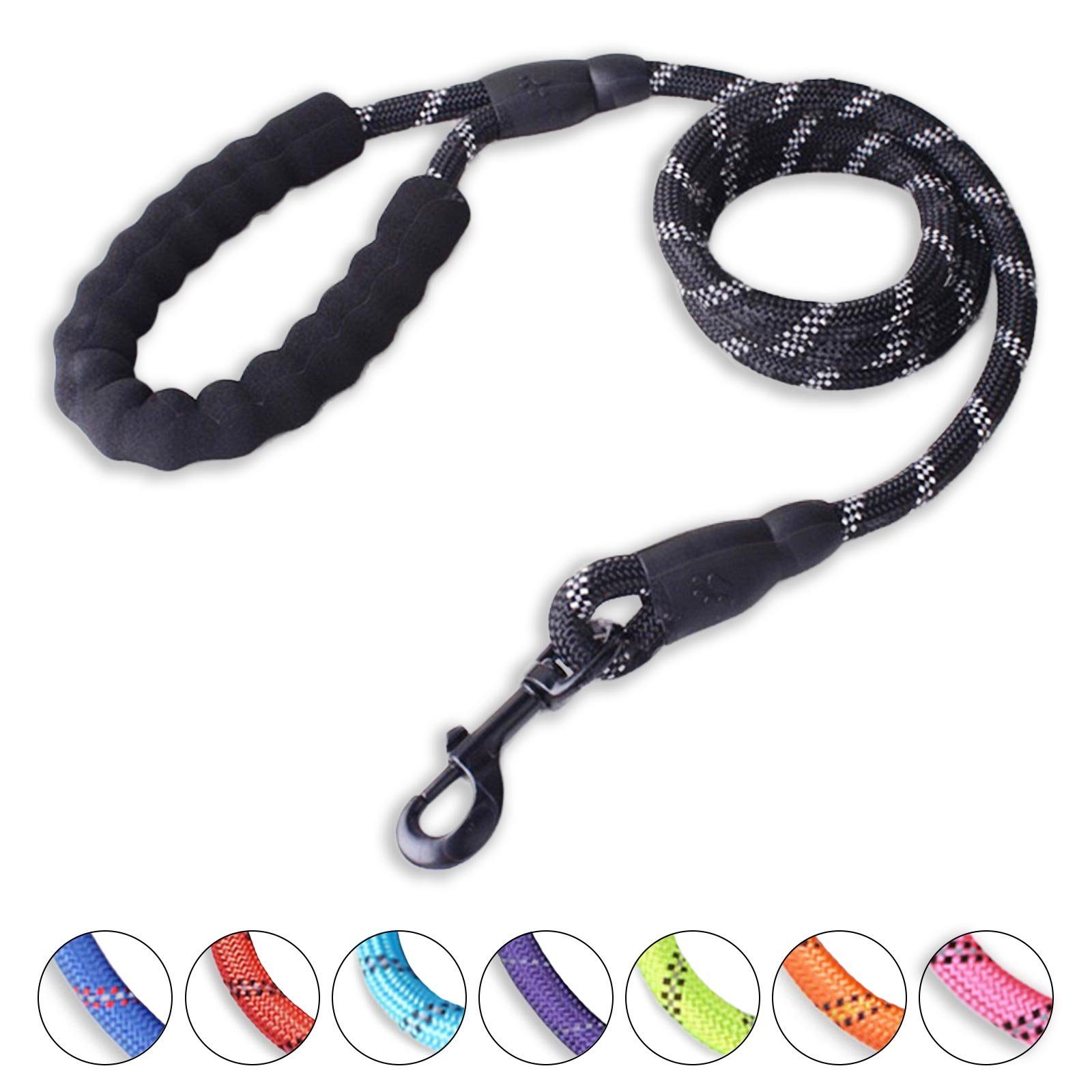 Monkimau Hundeleine Hundeleine aus Nylon, Длина: 1,5m, für große Hunde, 12mm dick, Nylon (Packung)