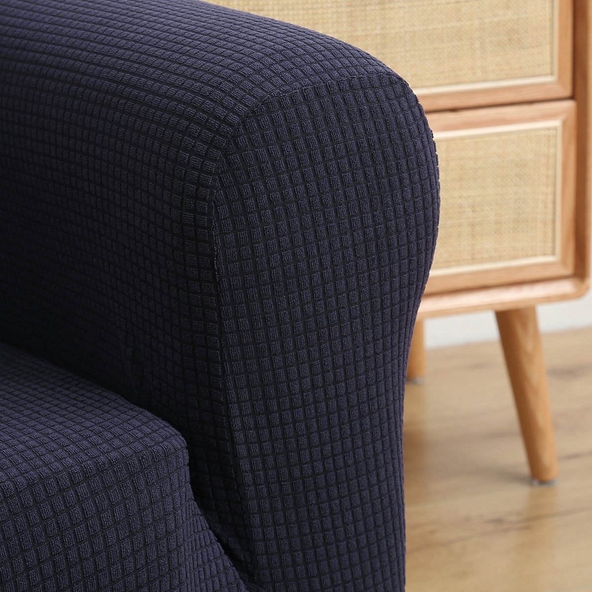 Sunicol Sofahusse Stretch, Spandex, wasserdicht, für Holz Einzel Sessel Home Decoration