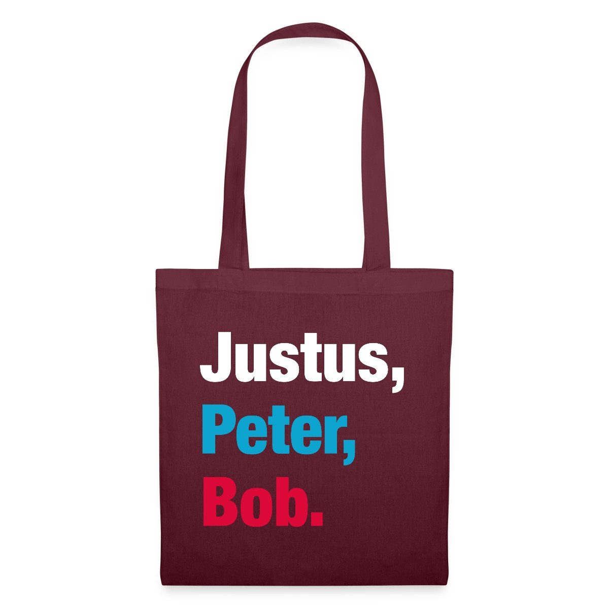 Henkeltasche Die Drei Fragezeichen Kids Justus, Peter, Bob. Stoffbeutel