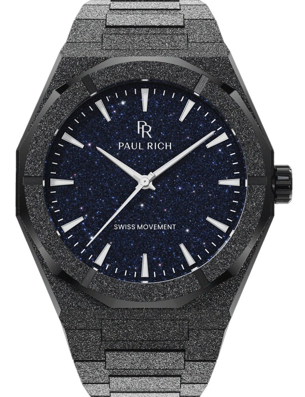 Paul Rich Quarzuhr Paul Rich PR-45225 Herrenuhr Frosted Star Dust II 43mm 5ATM Paul Rich PR-45225 Herrenuhr Frosted Star Dust II 43mm 5ATM