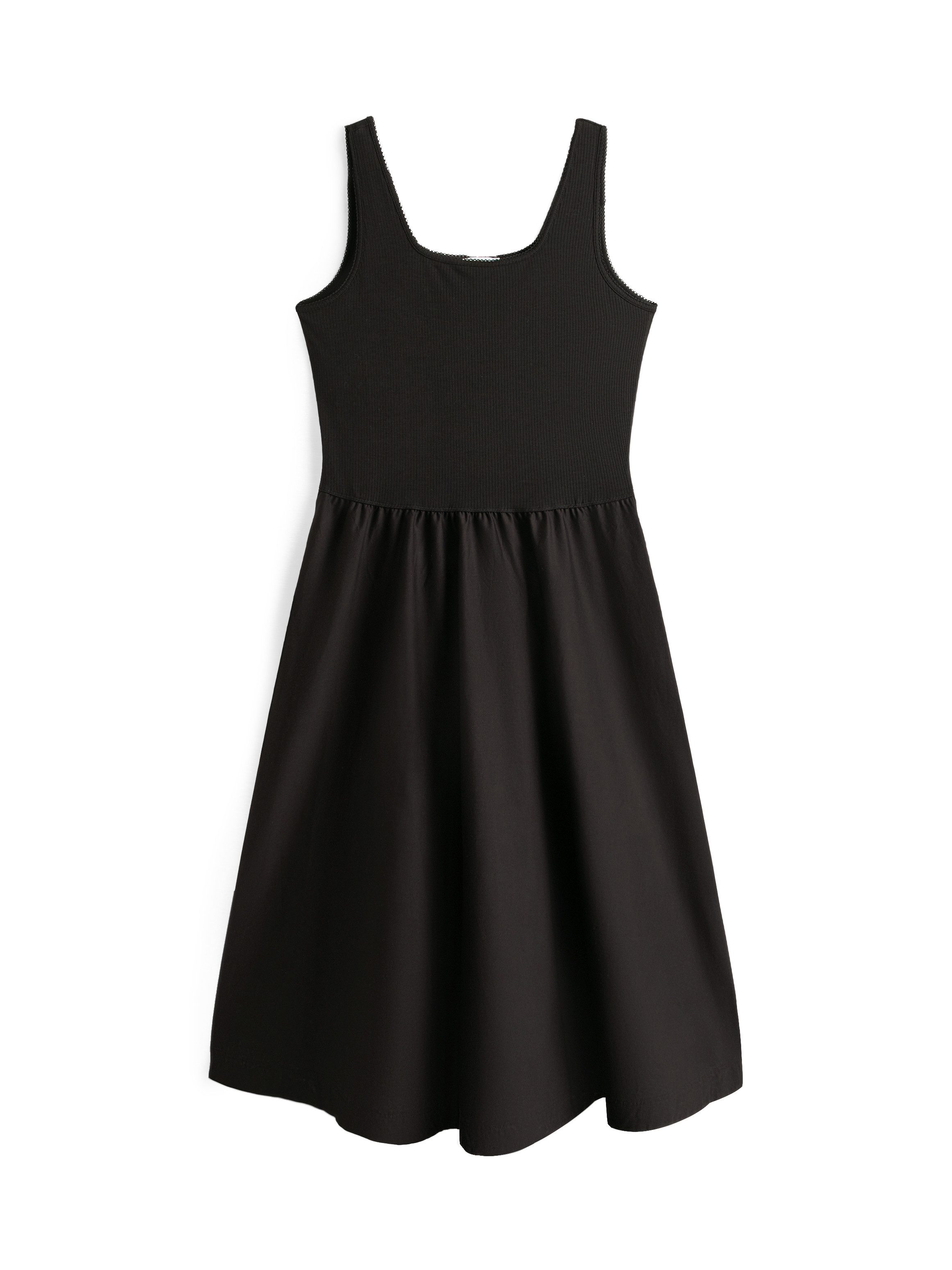 Tommy Hilfiger Curve Sommerkleid CRV 5X2 RIB MIDI MIX F&F DRS