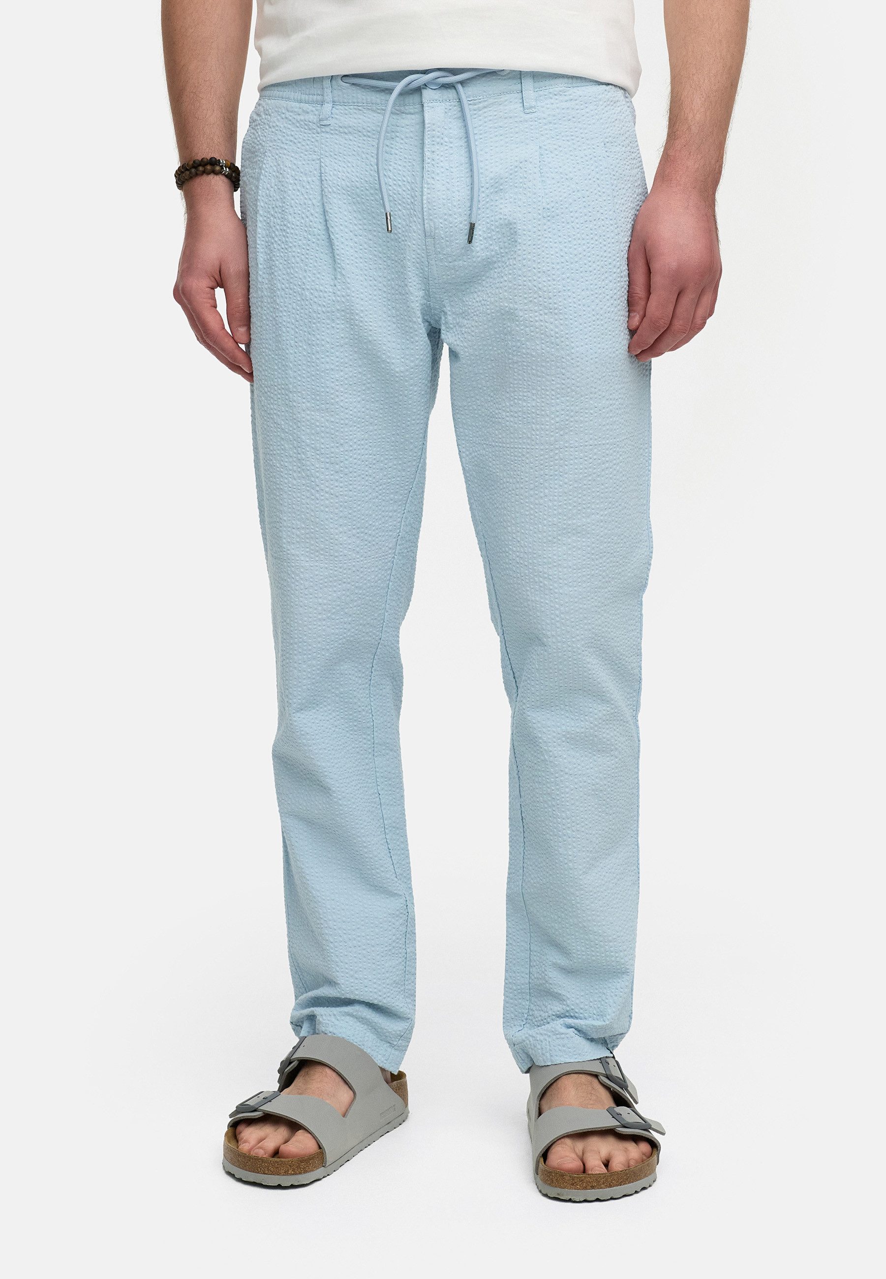 INDICODE Stoffhose Herren INWebb Herrenhose Freizeithose Männer aus Seersucker-Gewebe für eine optimale Luftzirkulation