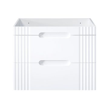 Lomadox Waschbeckenschrank FAIRFIELD-56 weiß, 2 Softclose-Auszüge 80/62/45,8 cm