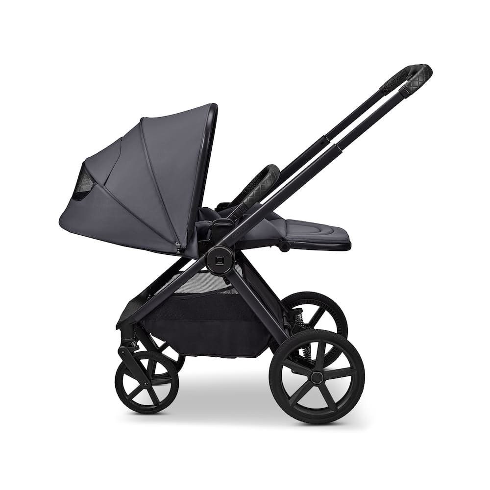 Moon Kombi-Kinderwagen Gio Fold Kombikinderwagen, Gestell und Babywanne mit einem Handgriff zusammenfaltbar – Bild 4 von 5