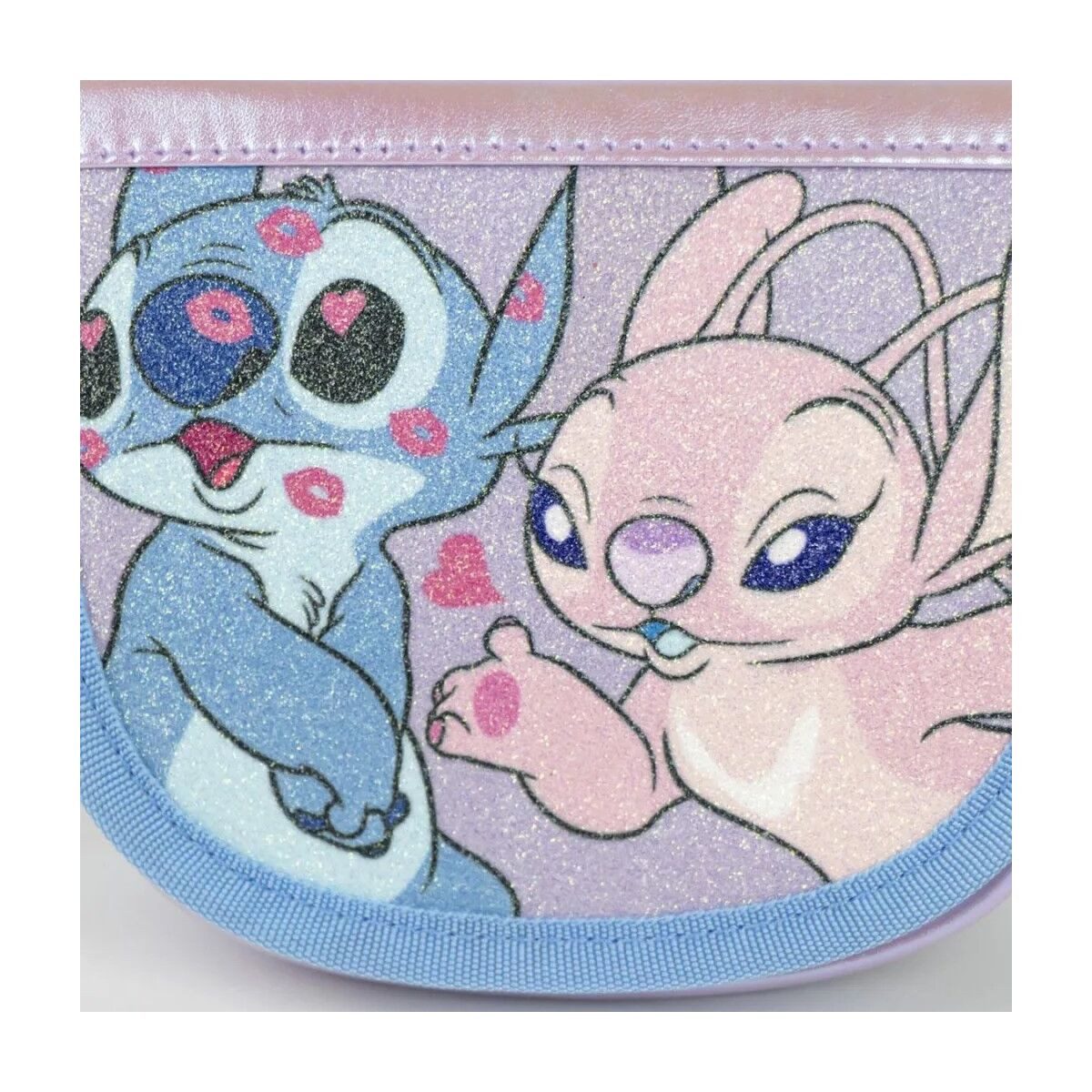 Disney Umhängetasche Disney Lilo und Stitch Kiss Schultertasche, Umhängetasche