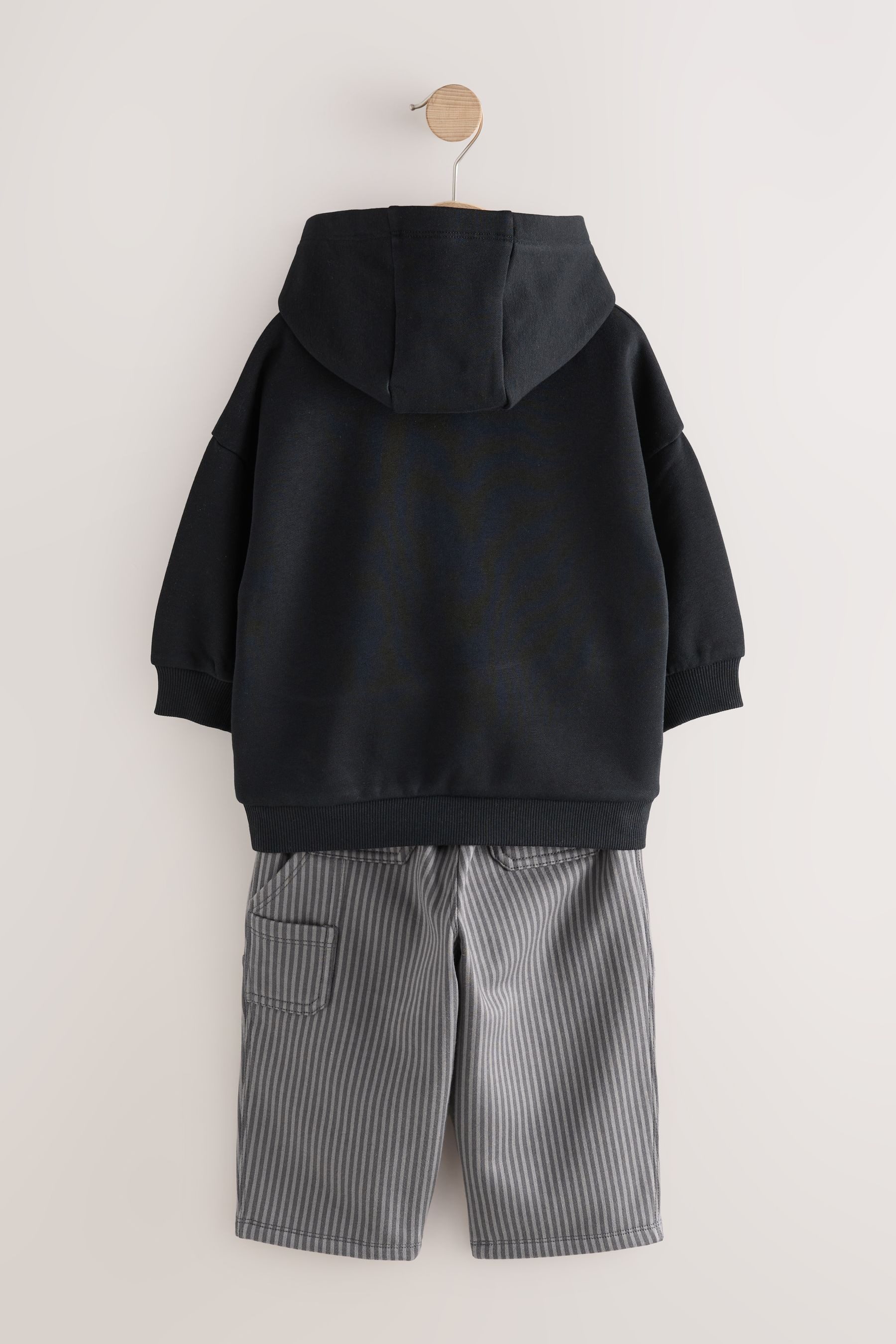 Next Sweat Suit Jogging Suit with Hoodie and Carpenter's Trousers (2-piece set)