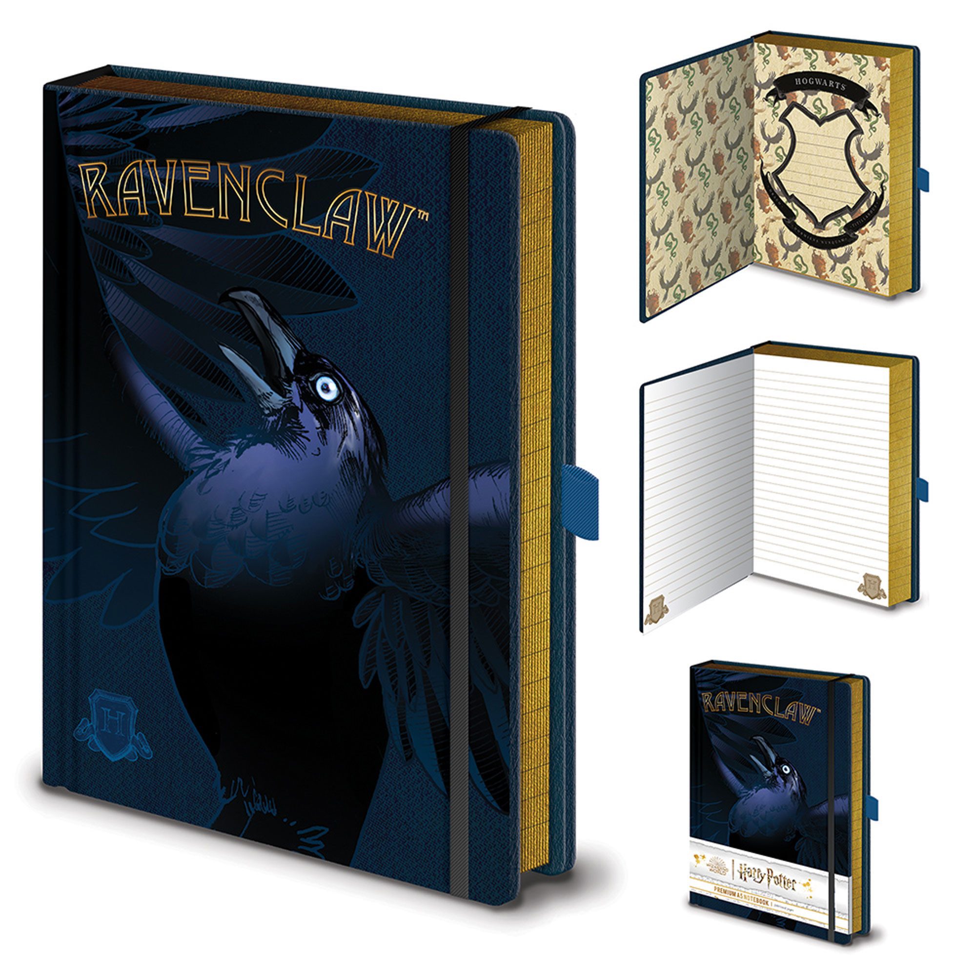 Notizbuch Harry Potter - Luxus-Notizbuch - Intricate Houses Ravenclaw
