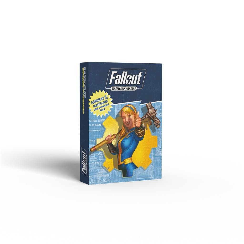 Modiphius Entertainment Modellbausatz Accessories: Denizens of the Wasteland Expansion Card Pack - EN