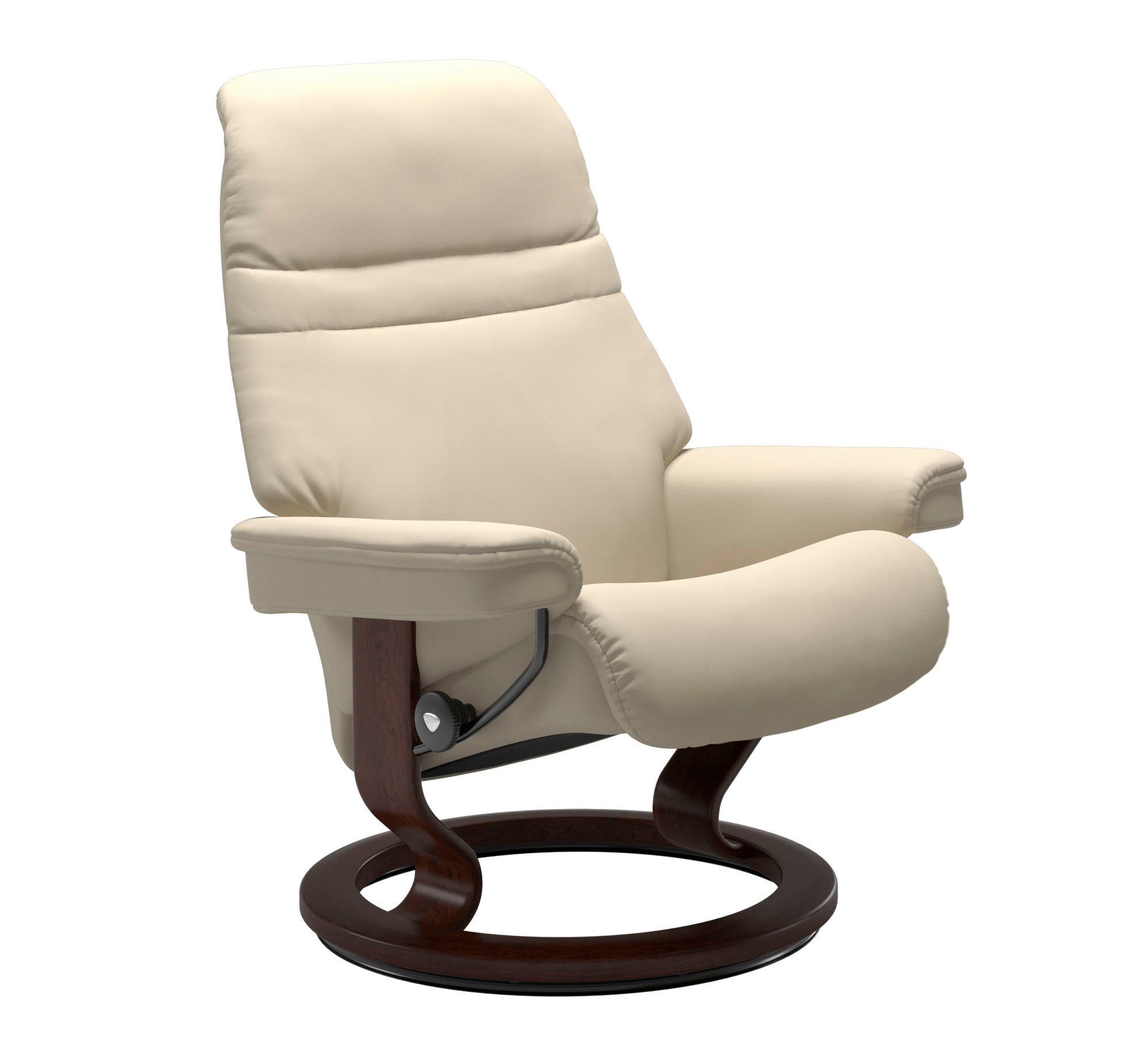 Stressless® Relaxsessel Sunrise, mit Classic Base, Größe S, Gestell Braun | Funktionssessel