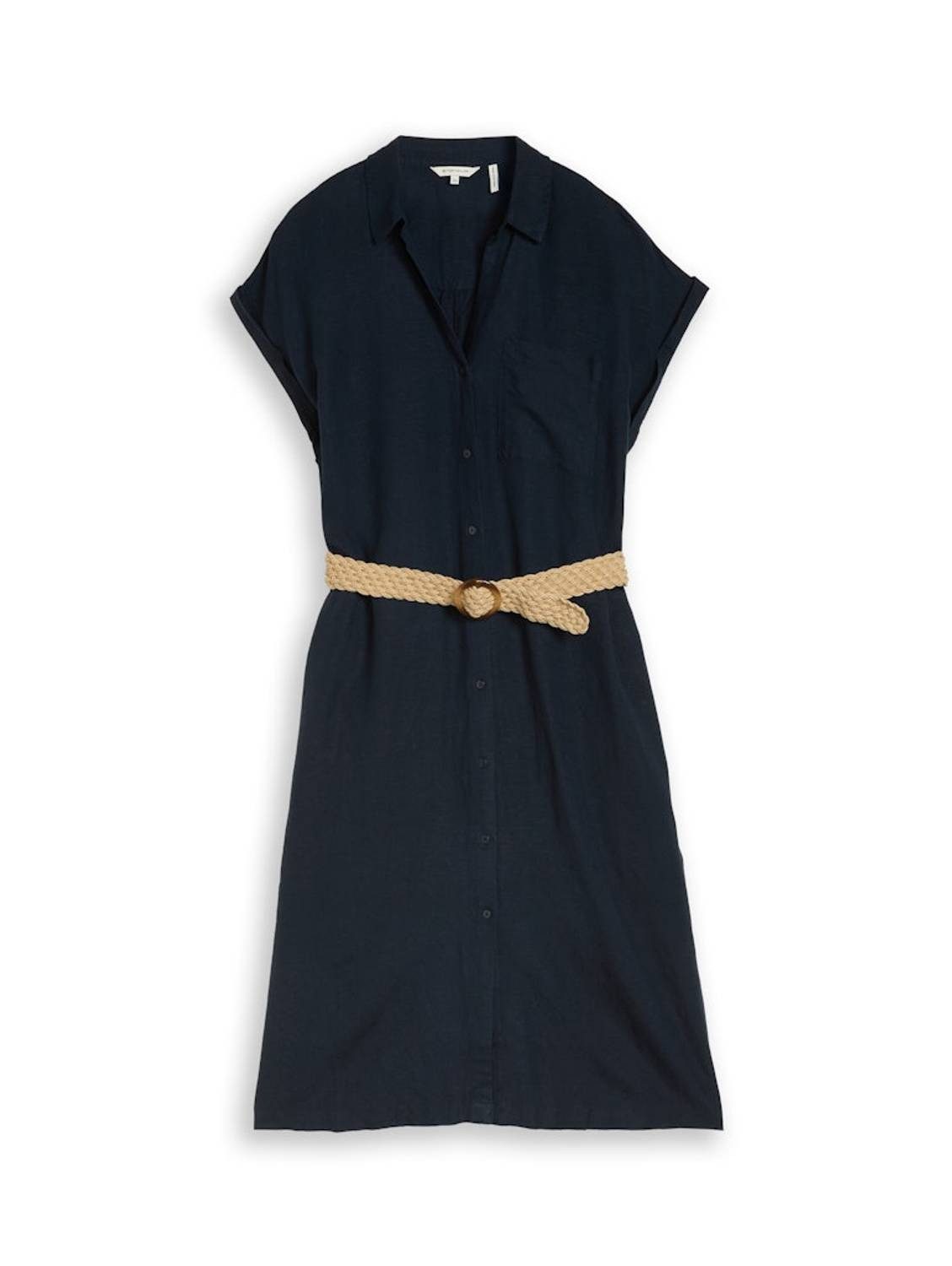 TOM TAILOR Strandkleid 1049898 Leinen