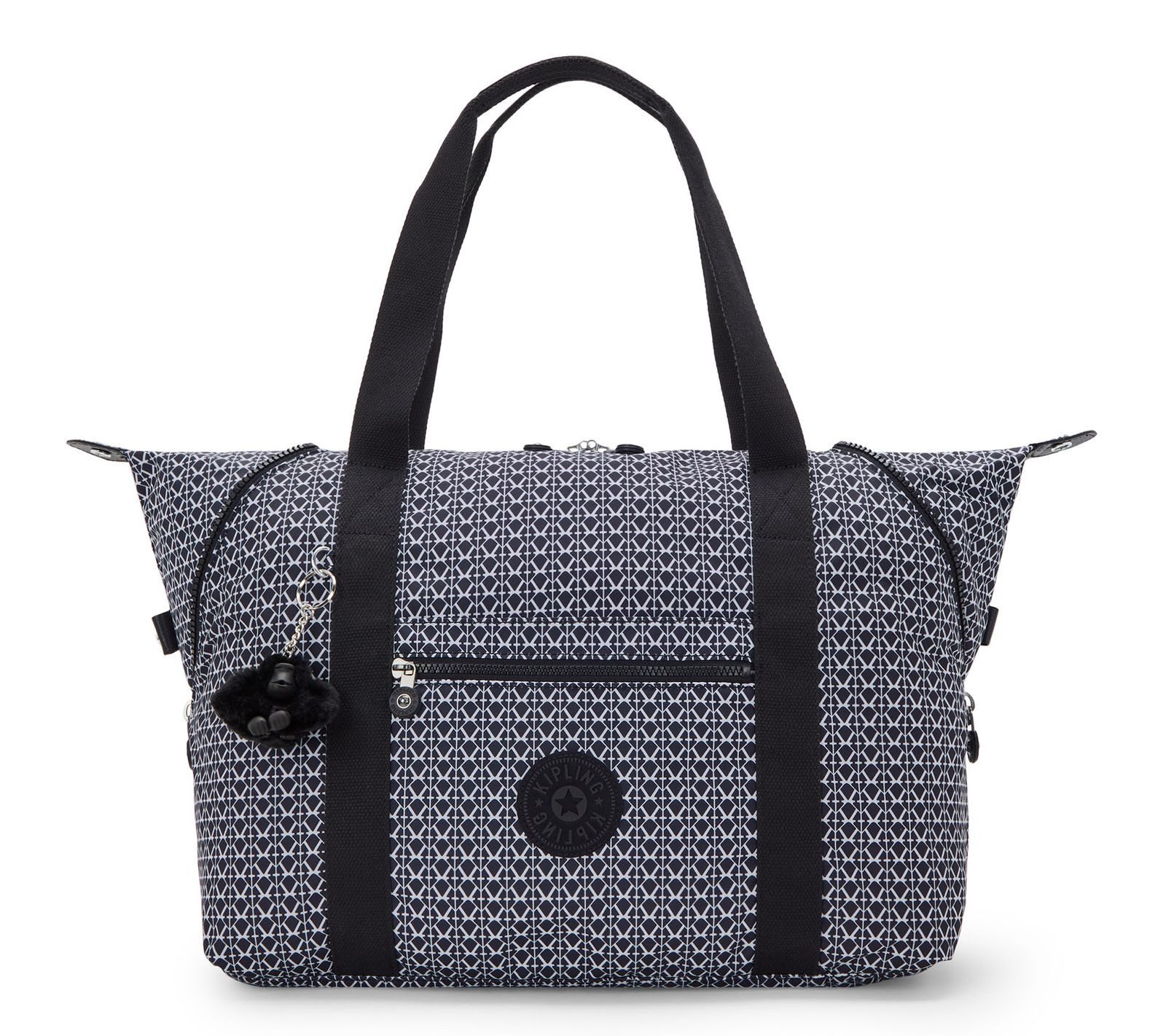 Schultertasche Basic Print