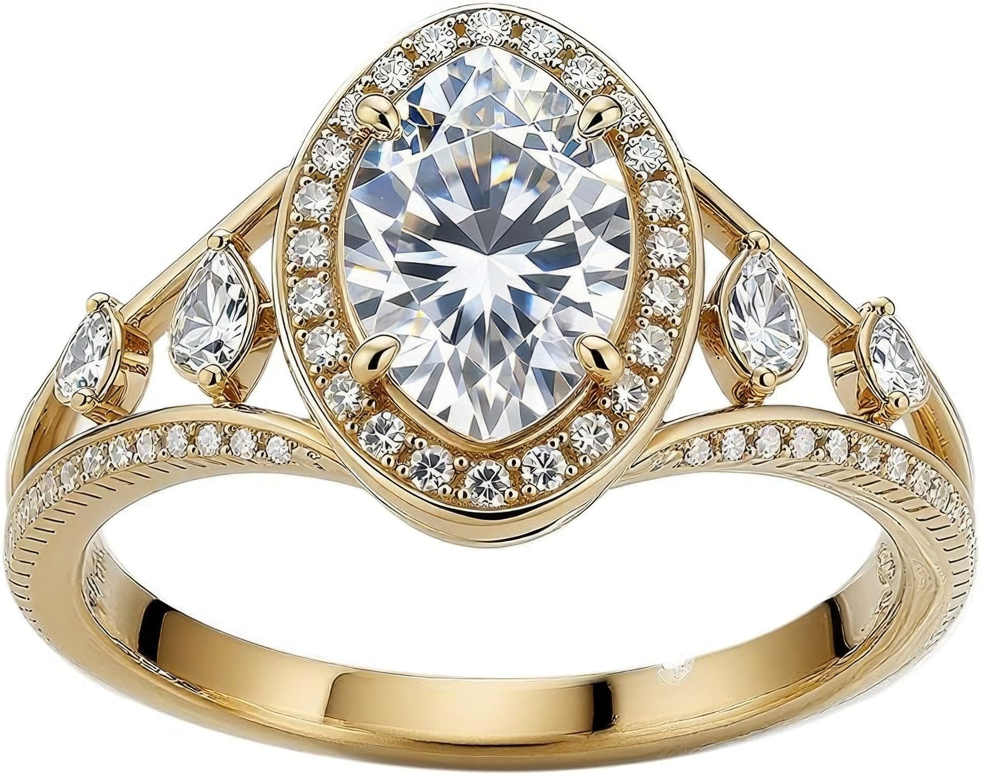 Diamantring Damen-Verlobungsringe, 1ct labordiamant,d vvs Vs1 promise ring