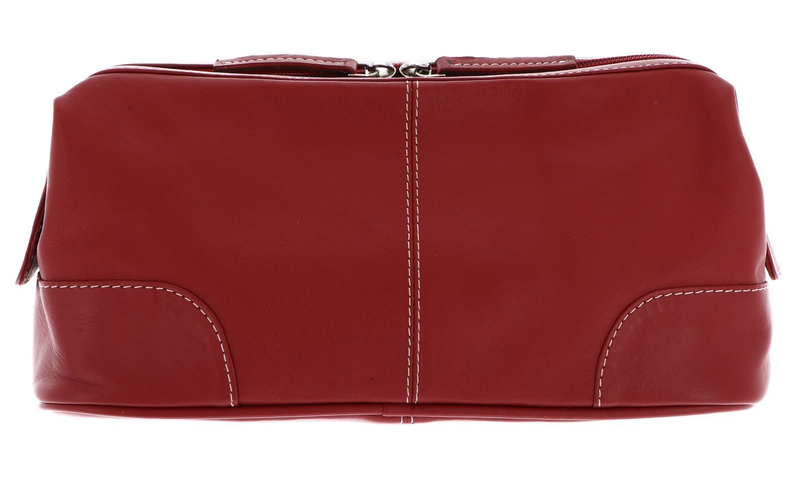 Bruno Banani Kulturbeutel Washbag, aus echtem Leder