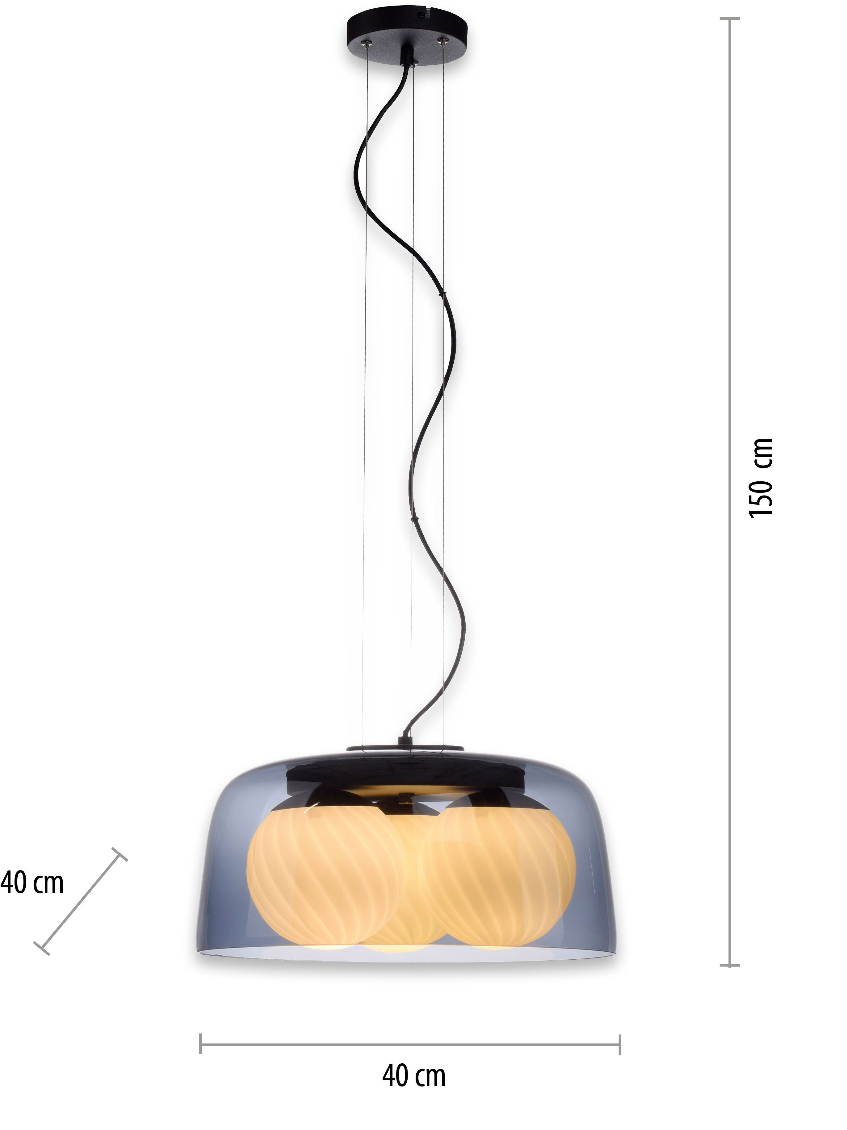 ohne Leuchtmittel, Paul Pendelleuchte CALOPUS, Neuhaus ExklusiveE27