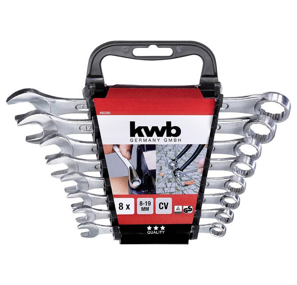 Thumbnail - kwb Ringschlüssel Gabel-, Ringschlüsselsatz, 8-tlg