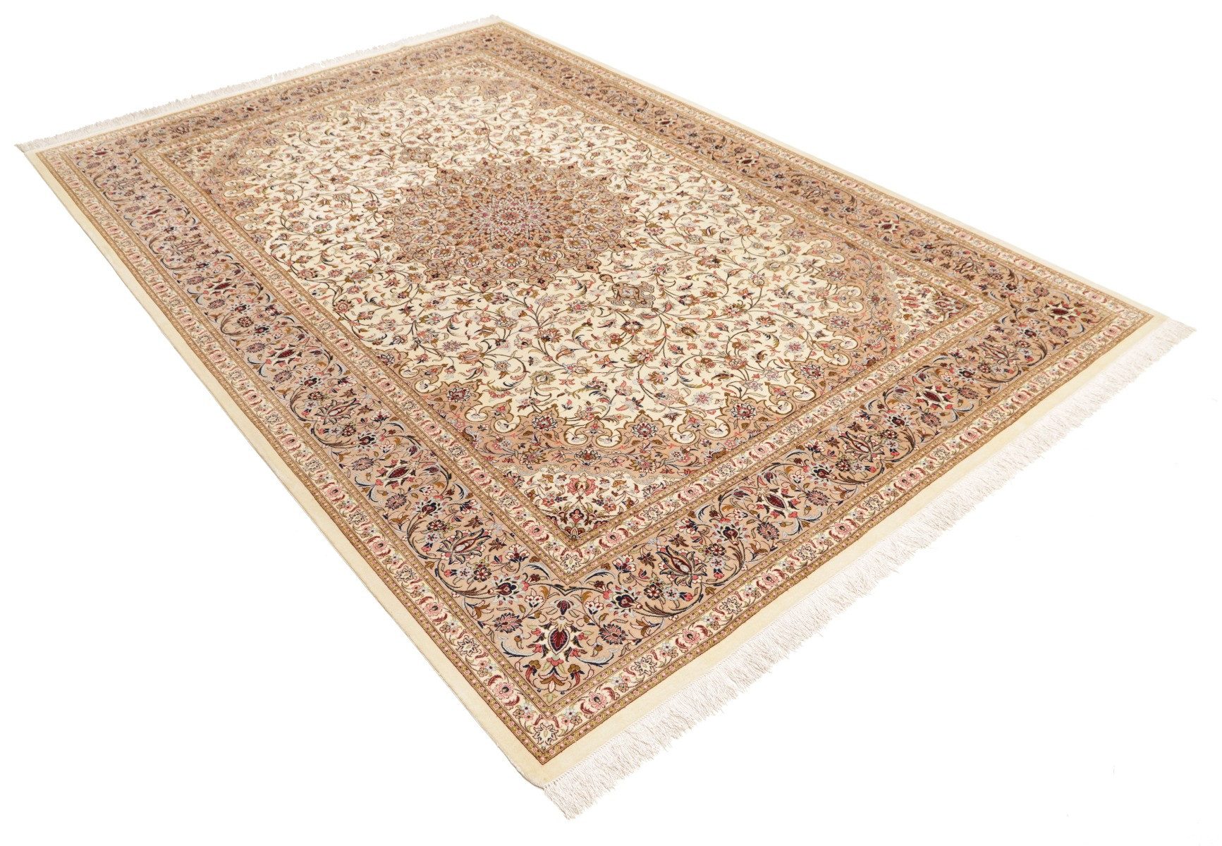 Carpet Avenue Teppich Ghom Seide 300x198, Rechteck, Höhe: 5 mm