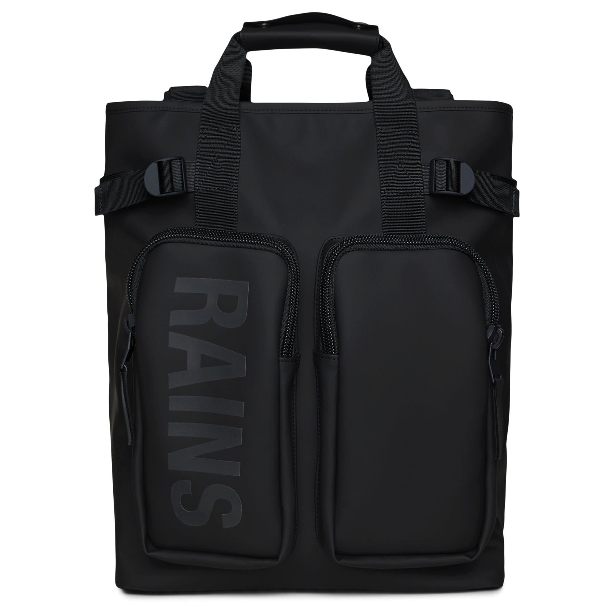 Rains Rucksack Texel Tote - Rucksack 15" 43 cm (schwarz)