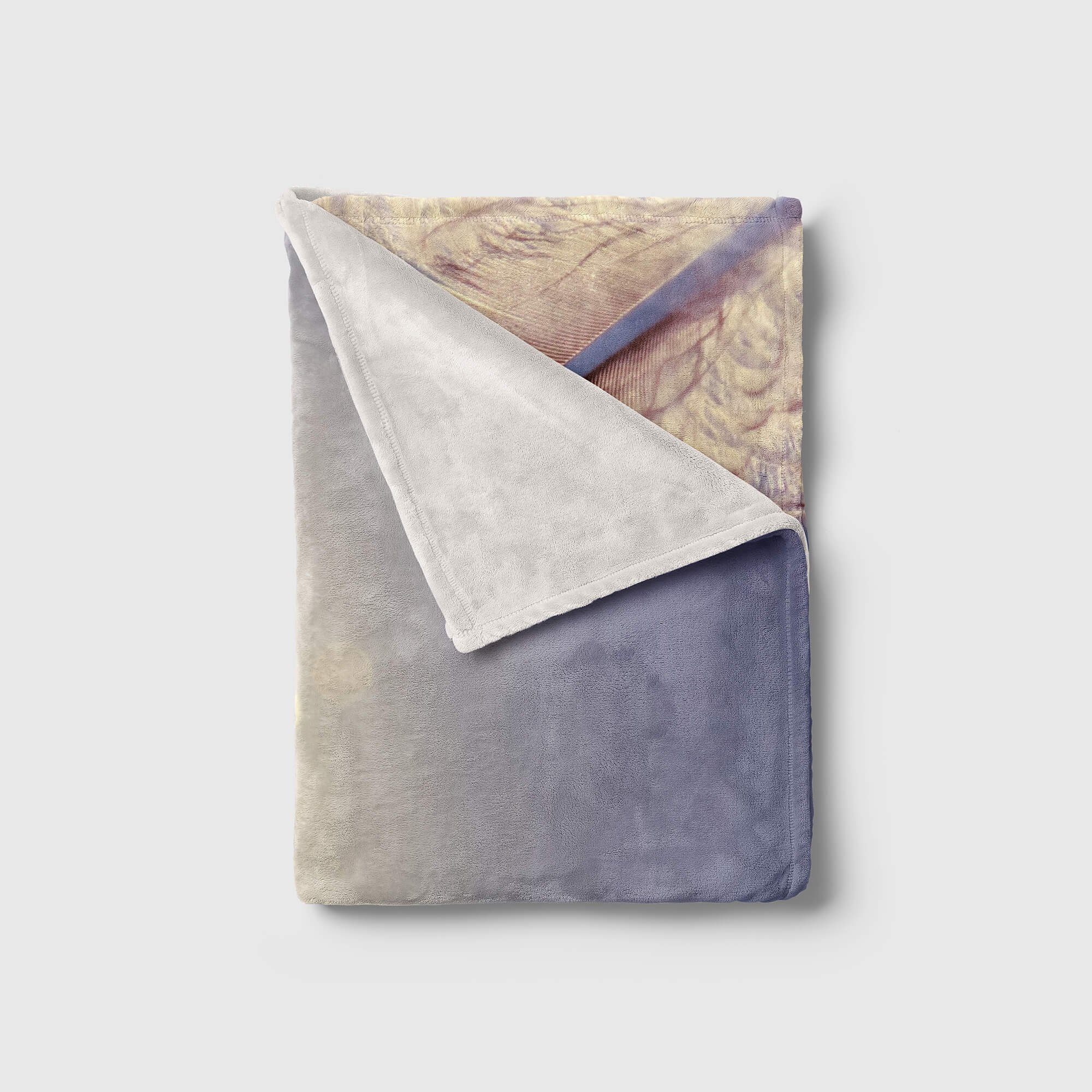 Sinus Art Handtücher Handtuch Strandhandtuch (1-St), Saunatuch Baumwolle-Polyester-Mix mit Feder Fotomotiv Sonnenstrahl, Kuscheldecke Handtuch