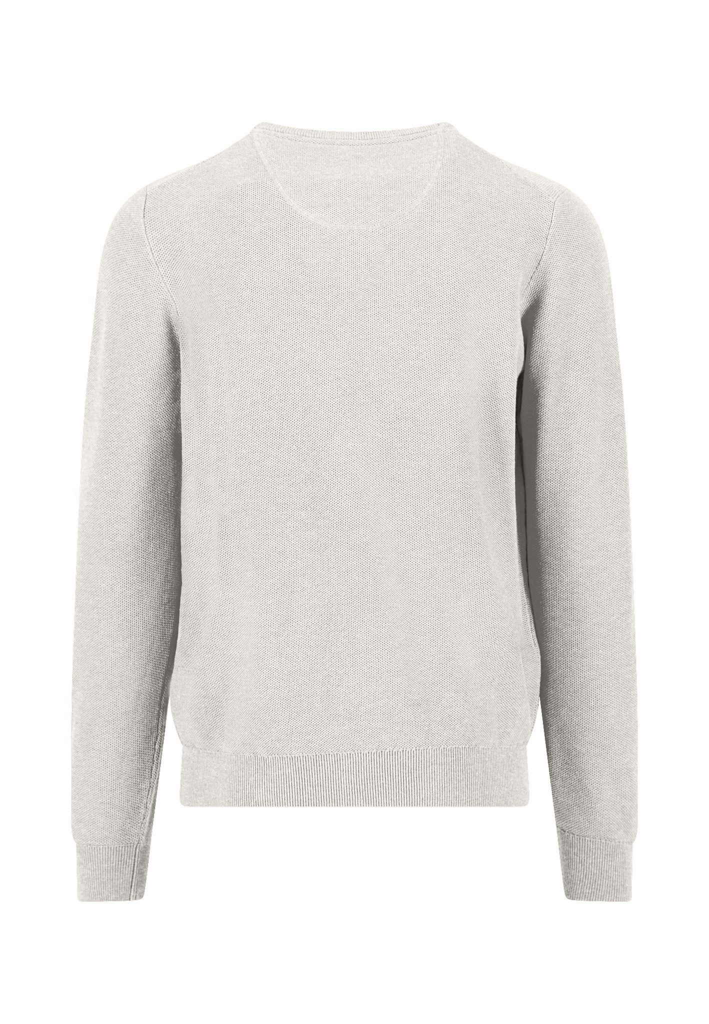 FYNCH-HATTON Rundhalspullover mit Logo Stickerei günstig online kaufen