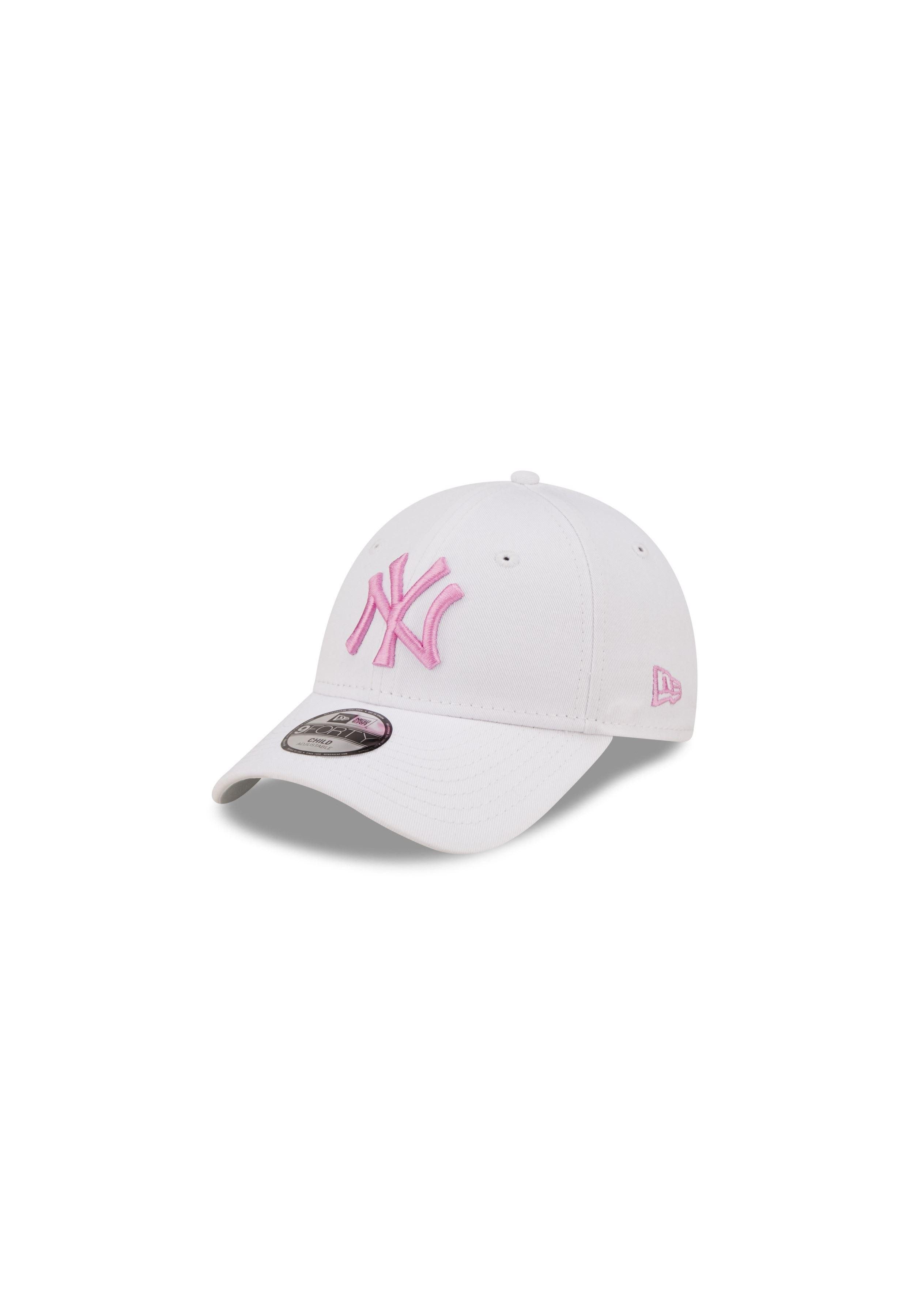 Baseball Cap New York Yankees MLB League Essential White Rose 9Forty Adjustable Kid