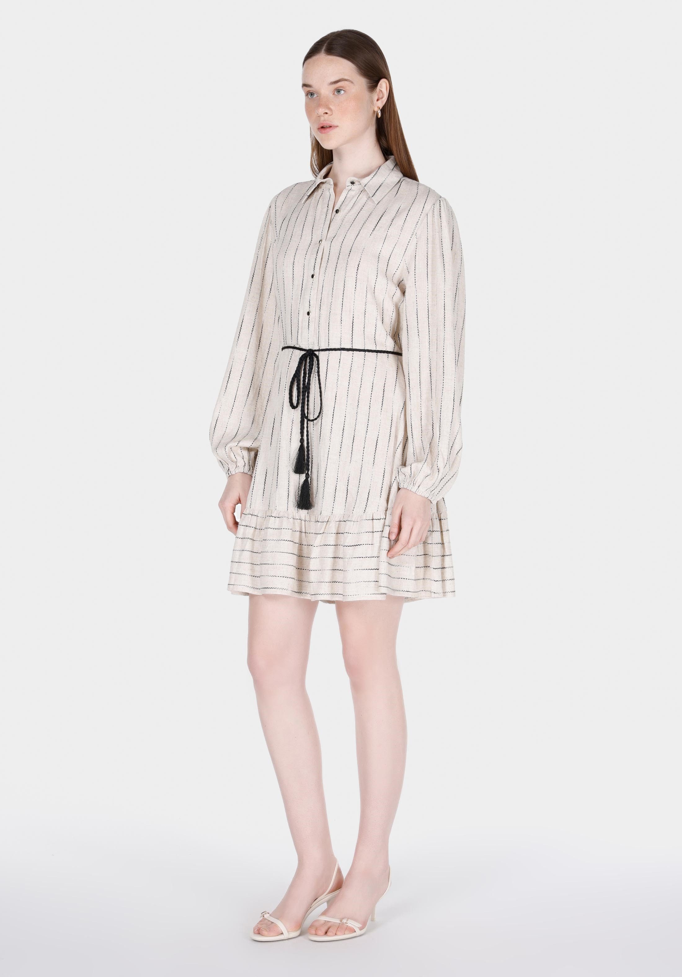 Colins Midikleid Colins Regular Fit Damenkleid