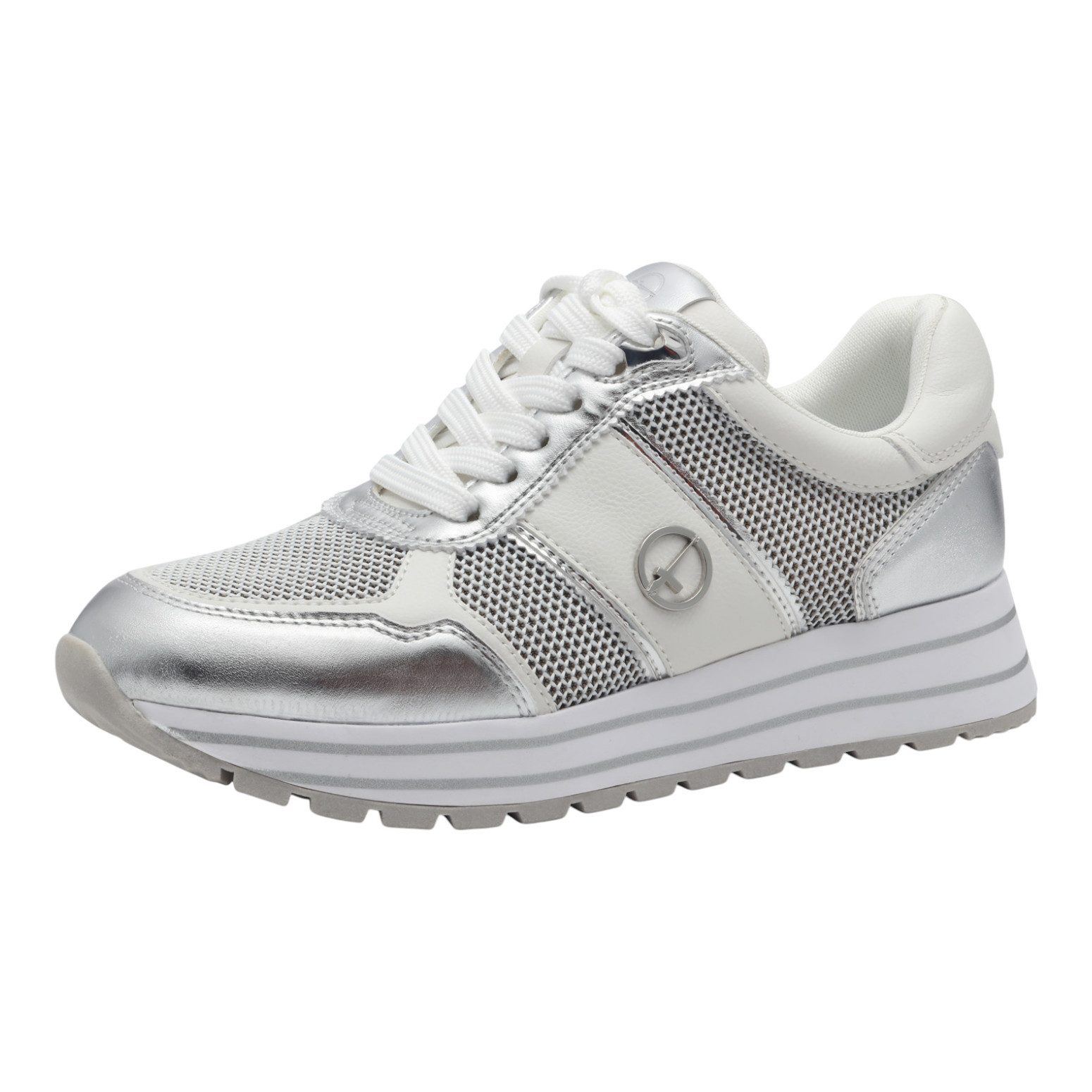 Tamaris Tamaris Damen Sneaker 1-23727-42-948 SILVER COMBI Sneaker