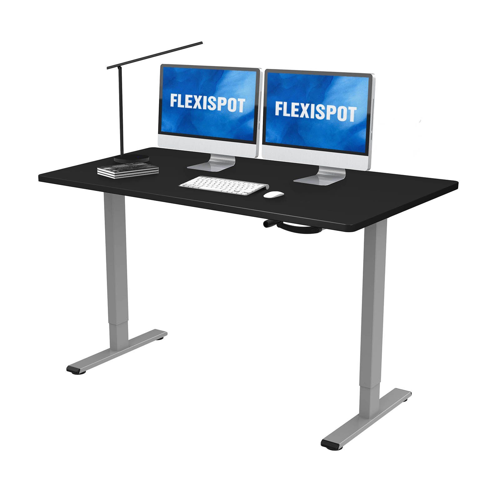 FLEXISPOT Schreibtisch »H1«, Höhenverstellbarer Schreibtisch inkl.  Tischplatte mit Kurbel, Schnelle Höhenverstellung, 120 x 60cm online kaufen  | OTTO