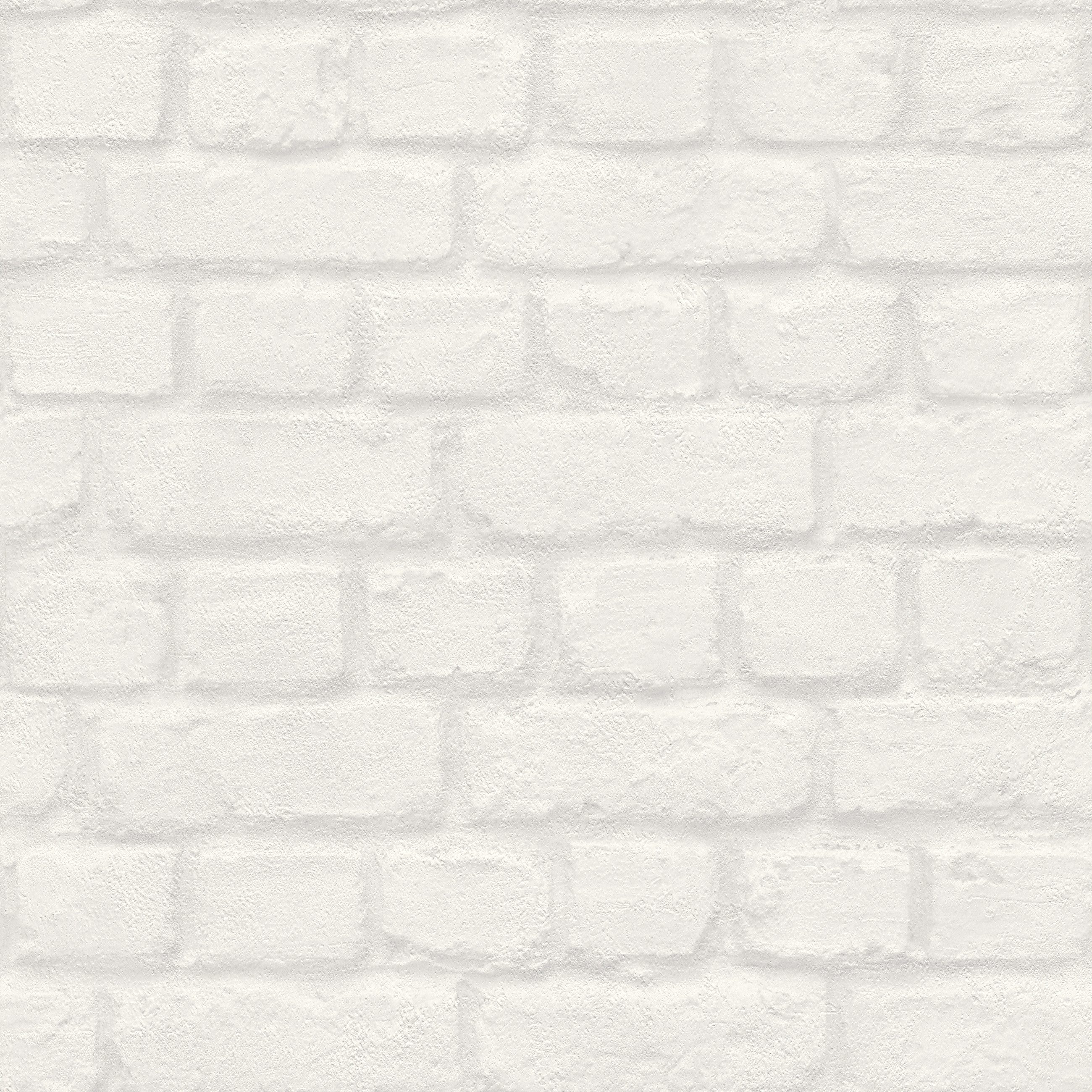 Rasch Papiertapete 3D Ziegelstein-Optik, strukturiert, Steinoptik, (1 St), Industrial, Steinwand