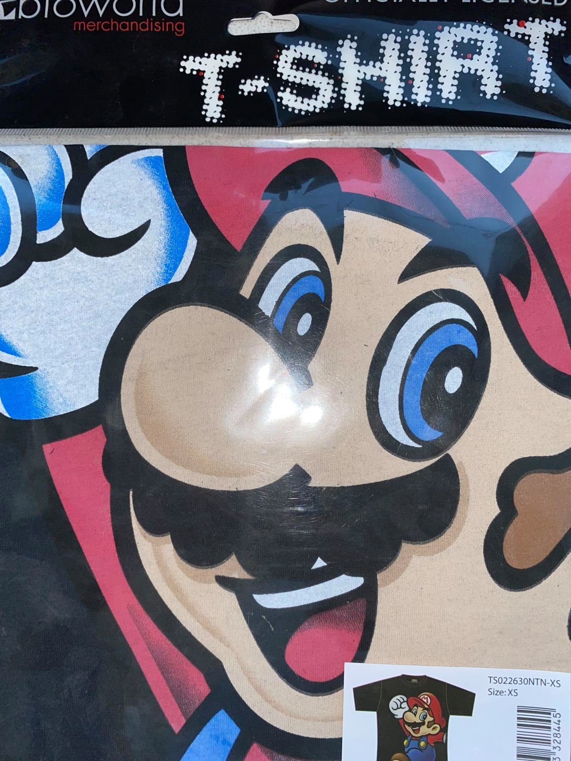 Super Mario T-Shirt SUPER MARIO T-Shirt Kinder + Jugendliche Schwarz – Bild 2 von 2