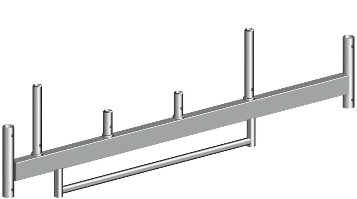 Stehleiter Layher Fg Fahrbalken M Buegel 1.80 M