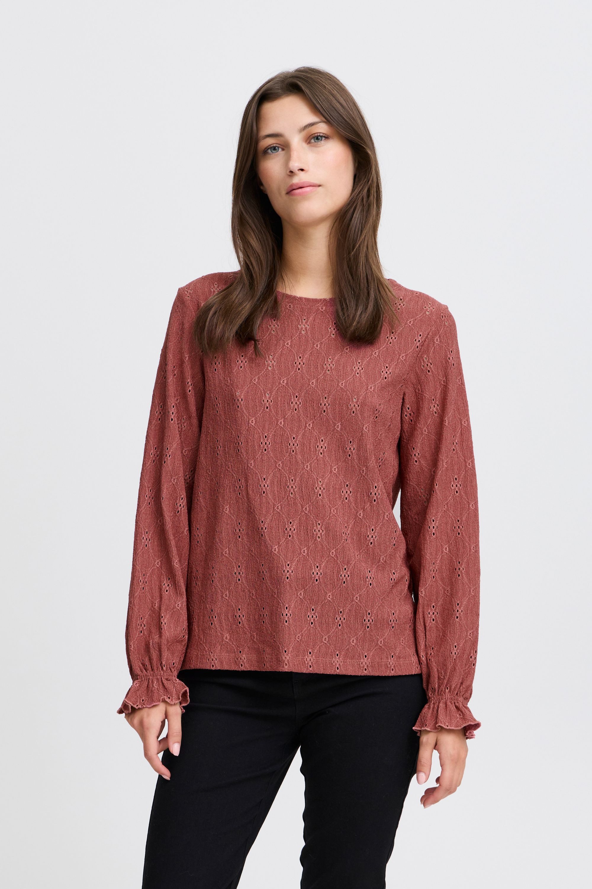 Langarmbluse BYSILVA ONECK BLOUSE -
