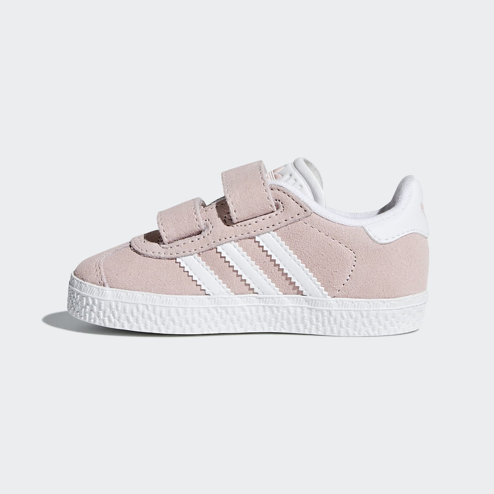 adidas Originals GAZELLE Icey SCHUH Cloud White White / / Pink Sneaker Cloud