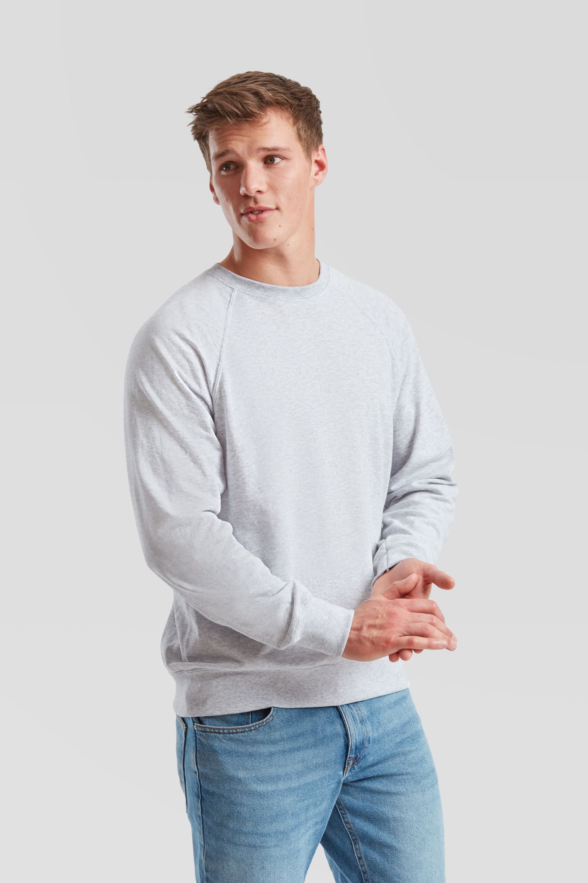 Fruit of the Loom Sweatshirt Fruit of the Loom Lightweight Raglan Sweat