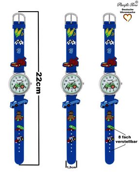 Pacific Time Quarzuhr Kinder Armbanduhr Bauernhof Silikonarmband, Gratis Versand