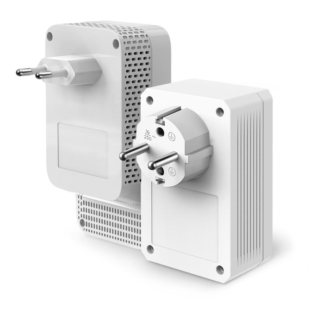 tp-link TL-WPA7617 KIT Netzwerk-Adapter, AC1200 AV1000 Gigabit WLAN Powerline Adapter Kit mit Steckdose