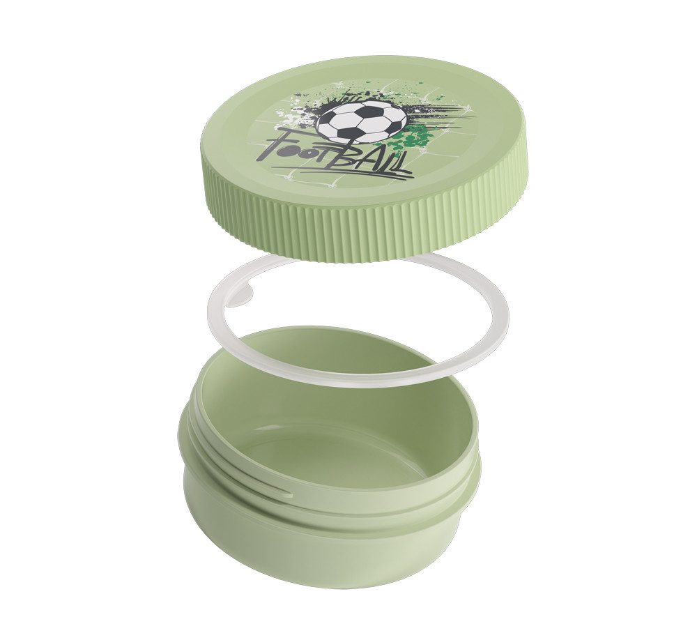 Sigg Lunchbox LUMO Kids Plus Lunchbox + Snackbox, ideal für Brot, Obst und Snacks, (stylische Frühstücksdose mit Snackbox), ideal für Pausenbrot, Obst und Snacks in Schule
