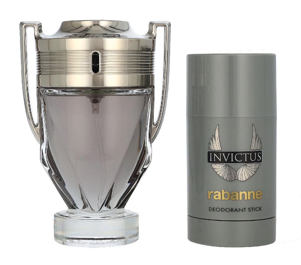 paco rabanne Duft-Set Invictus, 2-tlg., Eau de Toilette; Deo Stick;