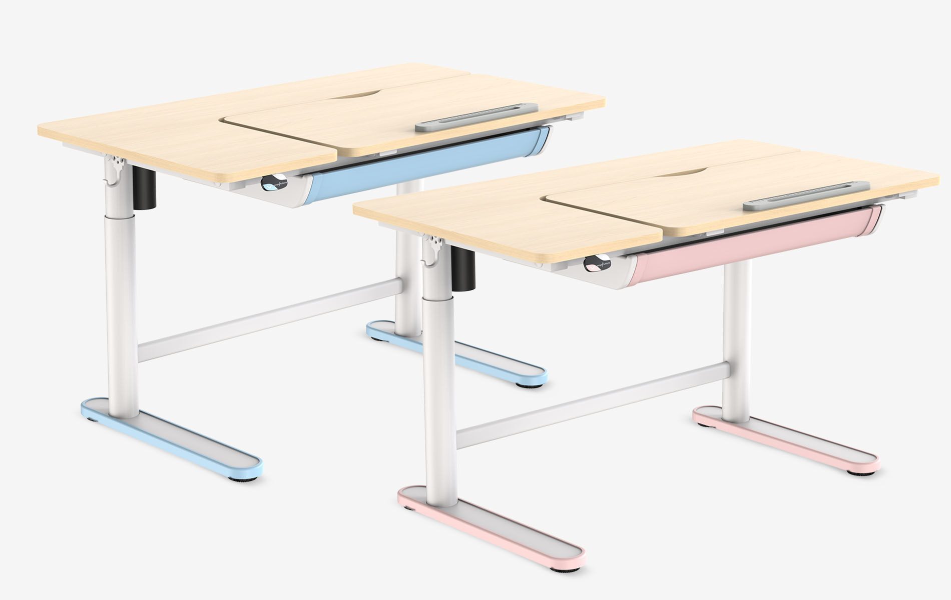 Ergolutions Schreibtisch für Kinder elektrisch höhenverstellbarer günstig online kaufen